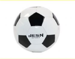 BALLON DE SOCCER CLASSIQUE #5- NOIR ET BLANC